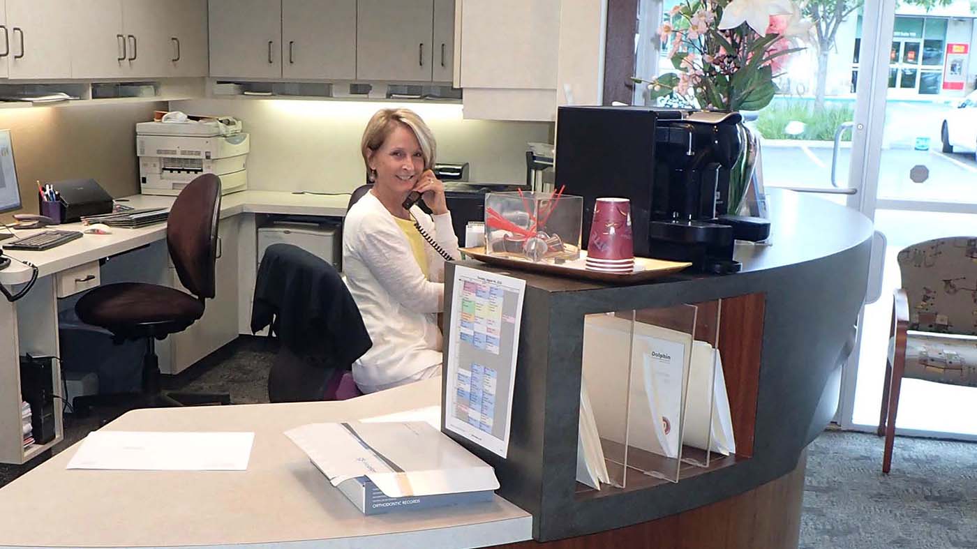 Jeanette scheduling a free consultation-at Kelleher Orthodontics West Sacramento Patient from West Sacramento calls Kelleher Orthodontics to schedule a free orthodontic consultation