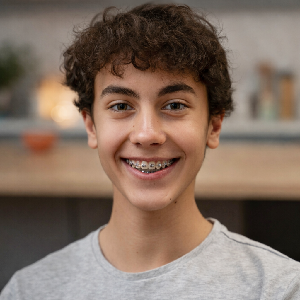 Traditional braces are still a great way to fix crooked teeth