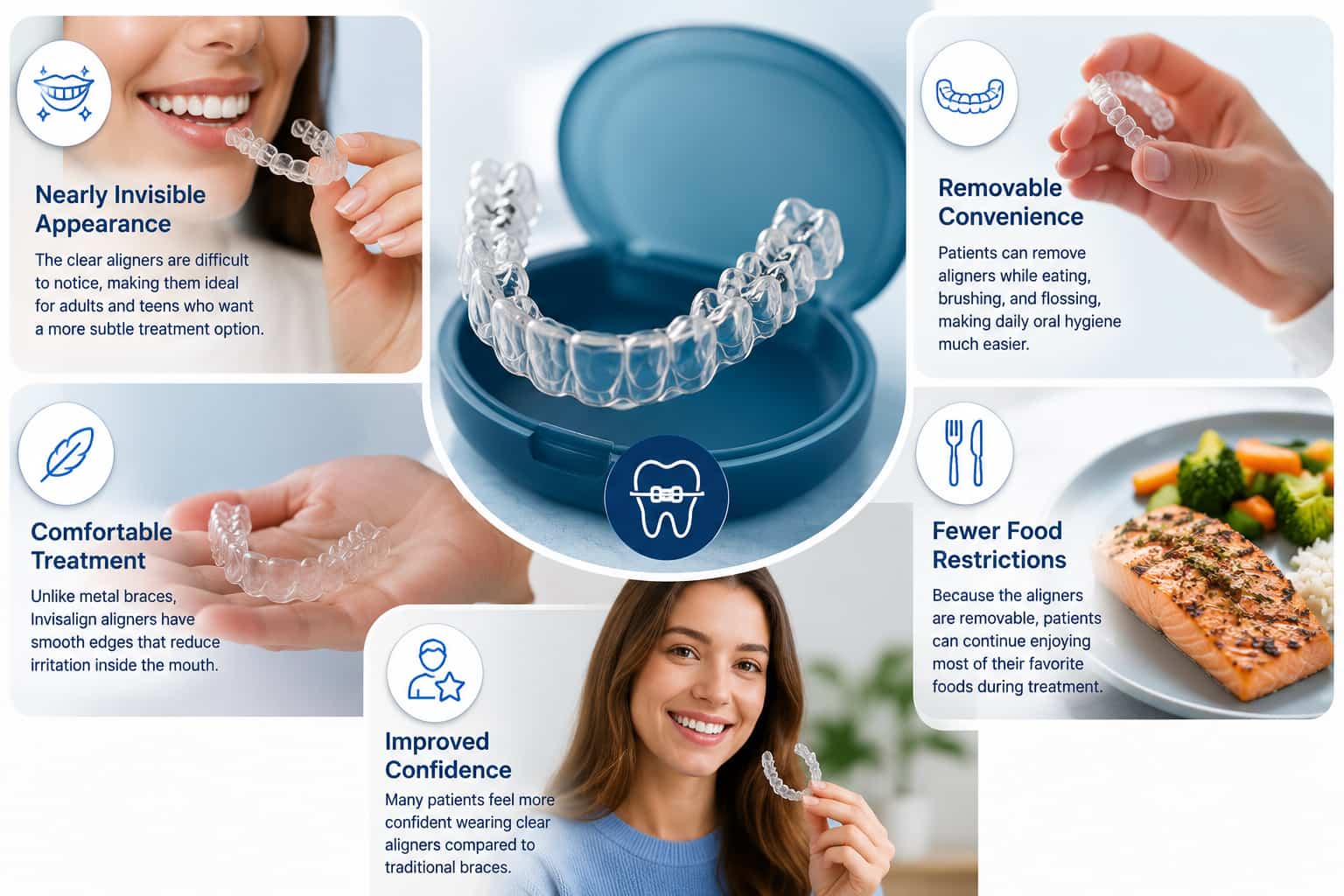 Benefits of Invisalign for Overbite Treatment